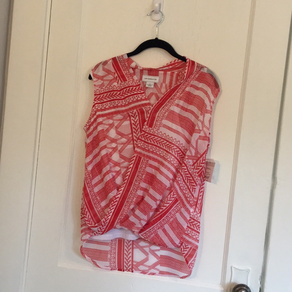 Liz Claiborne sleeveless blouse